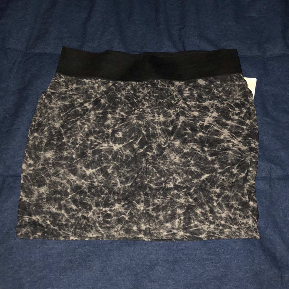 Forever 21 stretch tie-dyed miniskirt